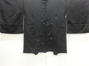 草花模様刺繍絵羽織